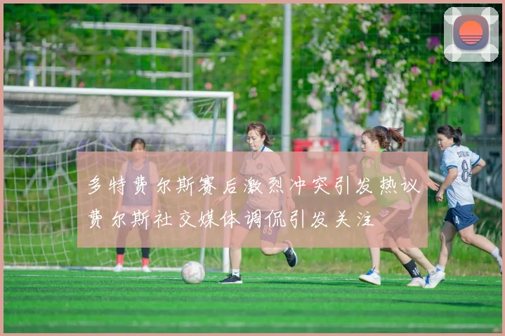 多特费尔斯赛后激烈冲突引发热议费尔斯社交媒体调侃引发关注